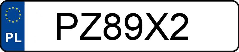 Numer rejestracyjny PZ89X2 posiada CFMOTO Motocykle szosowe od 250 ccm