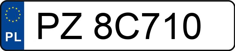 Numer rejestracyjny PZ 8C710 posiada FORD TRANSIT CUSTOM NRN - PZ8C710 Numer rejestracyjny PZ 8C710 posiada FORD TRANSIT CUSTOM NRN - PZ8C710