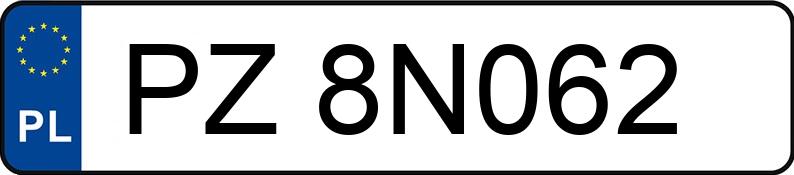 Numer rejestracyjny PZ 8N062 posiada RENAULT AUSTRAL - PZ8N062 Numer rejestracyjny PZ 8N062 posiada RENAULT AUSTRAL - PZ8N062