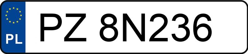 Numer rejestracyjny PZ 8N236 posiada SKODA FABIA - PZ8N236 Numer rejestracyjny PZ 8N236 posiada SKODA FABIA - PZ8N236