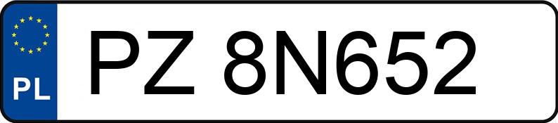Numer rejestracyjny PZ 8N652 posiada MERCEDES-BENZ 190 - PZ8N652 Numer rejestracyjny PZ 8N652 posiada MERCEDES-BENZ 190 - PZ8N652