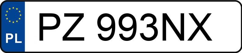 Numer rejestracyjny PZ 993NX posiada CITROEN C5 - PZ993NX Numer rejestracyjny PZ 993NX posiada CITROEN C5 - PZ993NX
