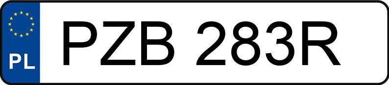 Numer rejestracyjny PZB 283R posiada OPEL KADETT 2.0 GSI - PZB283R Numer rejestracyjny PZB 283R posiada OPEL KADETT 2.0 GSI - PZB283R