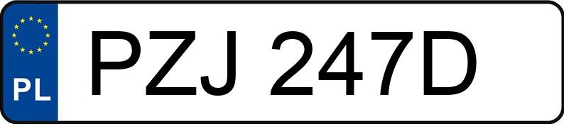 Numer rejestracyjny PZJ 247D posiada SEAT CORDOBA 1.6KAT - PZJ247D Numer rejestracyjny PZJ 247D posiada SEAT CORDOBA 1.6KAT - PZJ247D