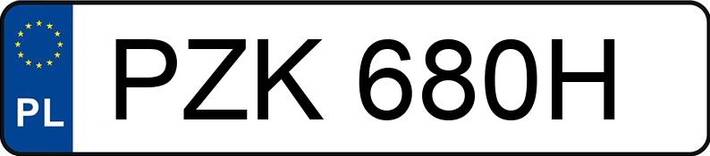 Numer rejestracyjny PZK 680H posiada FIAT SEICENTO 1.1 KAT - PZK680H Numer rejestracyjny PZK 680H posiada FIAT SEICENTO 1.1 KAT - PZK680H