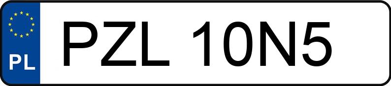 Numer rejestracyjny PZL 10N5 posiada PEUGEOT 207 - PZL10N5 Numer rejestracyjny PZL 10N5 posiada PEUGEOT 207 - PZL10N5