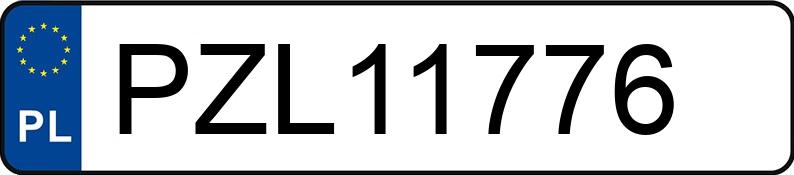 Numer rejestracyjny PZL 11776 posiada MERCEDES-BENZ 124 - PZL11776