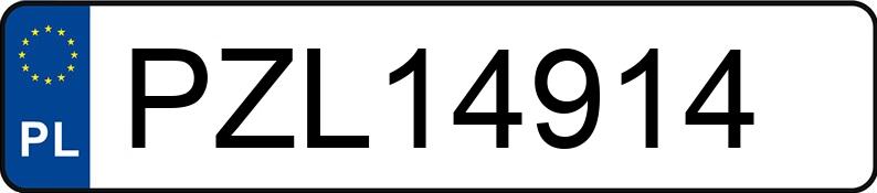 Numer rejestracyjny PZL 14914 posiada MERCEDES-BENZ C 200 - PZL14914