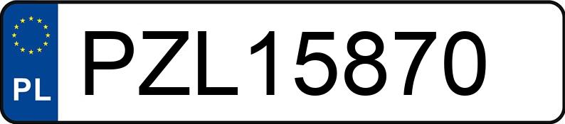 Numer rejestracyjny PZL 15870 posiada SEAT Leon 1.6 MR`05 E4 1P Stylance - PZL15870 Numer rejestracyjny PZL 15870 posiada SEAT Leon 1.6 MR`05 E4 1P Stylance - PZL15870