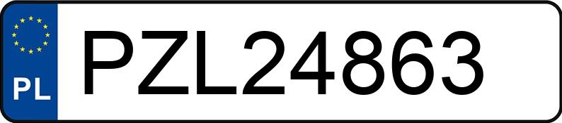 Numer rejestracyjny PZL 24863 posiada MERCEDES-BENZ E 300 d MR`16 E6 213 E 300 d MR`16 E6 213 - PZL24863
