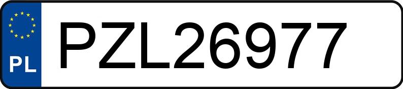 Numer rejestracyjny PZL 26977 posiada OPEL ZAFIRA TOURER - PZL26977