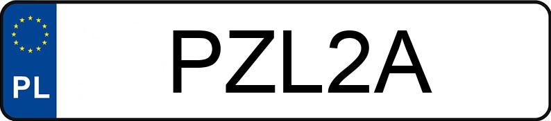 Numer rejestracyjny PZL 2A posiada FORD A - PZL2A