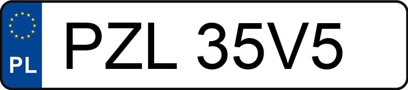 Numer rejestracyjny PZL 35V5 posiada SUBARU FORESTER - PZL35V5 Numer rejestracyjny PZL 35V5 posiada SUBARU FORESTER - PZL35V5