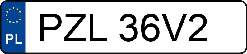 Numer rejestracyjny PZL 36V2 posiada VOLKSWAGEN CADDY - PZL36V2 Numer rejestracyjny PZL 36V2 posiada VOLKSWAGEN CADDY - PZL36V2