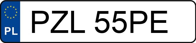 Numer rejestracyjny PZL 55PE posiada RENAULT CLIO - PZL55PE