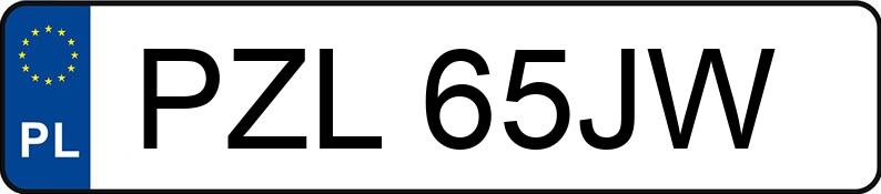 Numer rejestracyjny PZL 65JW posiada OPEL VECTRA - PZL65JW