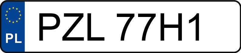 Numer rejestracyjny PZL 77H1 posiada PEUGEOT 207 1.4 MR`06 E4 Trendy 75 - PZL77H1 Numer rejestracyjny PZL 77H1 posiada PEUGEOT 207 1.4 MR`06 E4 Trendy 75 - PZL77H1