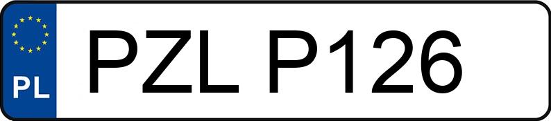 Numer rejestracyjny PZL P126 posiada BMW 735i Kat. E32 735i Kat. E32 - PZLP126 Numer rejestracyjny PZL P126 posiada BMW 735i Kat. E32 735i Kat. E32 - PZLP126
