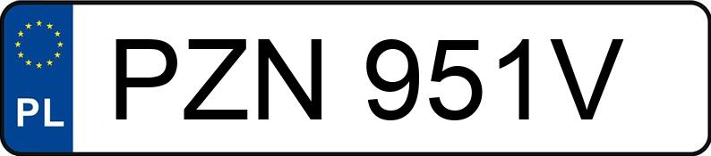 Numer rejestracyjny PZN 951V posiada FIAT Seicento Van Kat. MR`98 1.3t 1100 SPI - PZN951V