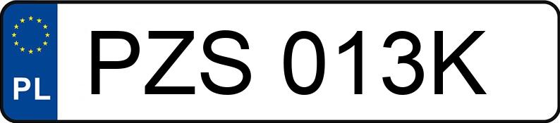 Numer rejestracyjny PZS 013K posiada FIAT Seicento 0.9 Kat. Young - PZS013K