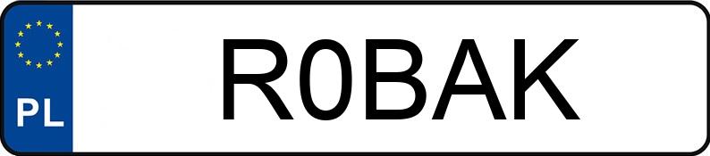 Numer rejestracyjny R0BAK posiada FIAT 126 EL Numer rejestracyjny R0BAK posiada FIAT 126 EL