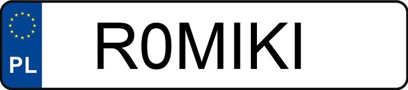 Numer rejestracyjny R0MIKI posiada LAND ROVER RANGE ROVER 3.0 TD V8 SPORT Numer rejestracyjny R0MIKI posiada LAND ROVER RANGE ROVER 3.0 TD V8 SPORT