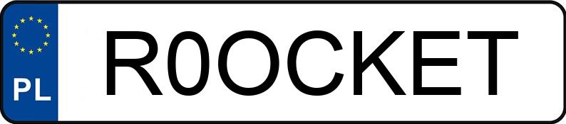 Numer rejestracyjny R0OCKET posiada MERCEDES-BENZ G 63 AMG MR`18 E6d W463 G 63 AMG MR`18 E6d W463