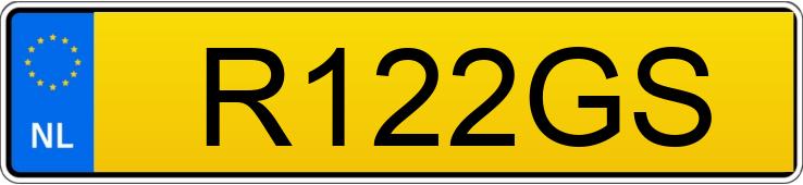 Numer rejestracyjny R122GS posiada AUDI A5 SPORTBACK