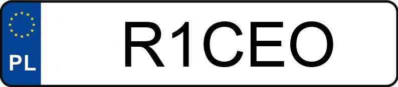 Numer rejestracyjny R1CEO posiada PORSCHE 911 CARRERA 4 GTS Numer rejestracyjny R1CEO posiada PORSCHE 911 CARRERA 4 GTS