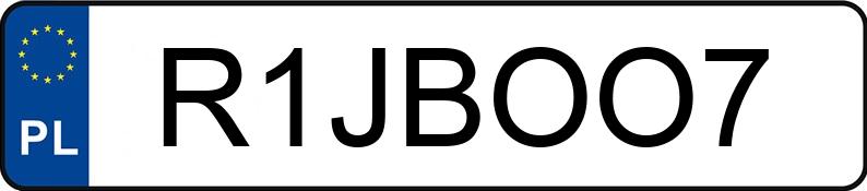 Numer rejestracyjny R1JBOO7 posiada ASTON MARTIN DB11 5.2 48V MR`17 E6 DB11 5.2 48V MR`17 E6