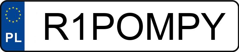 Numer rejestracyjny R1POMPY posiada LAND ROVER RANGE ROVER VELAR Numer rejestracyjny R1POMPY posiada LAND ROVER RANGE ROVER VELAR