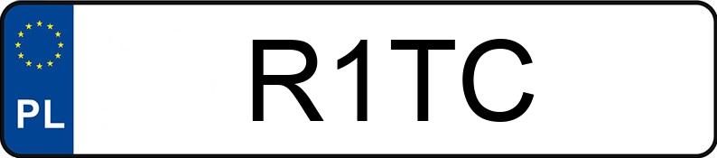 Numer rejestracyjny R1TC posiada BMW 740i Kat. E38 740i Kat. E38