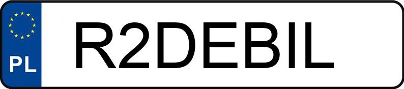 Numer rejestracyjny R2DEBIL posiada BENTLEY CONTINENTAL