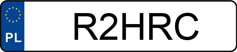 Die Registrierungsnummer R2HRC hat JEEP GRAND CHEROKEE 4.7 KAT