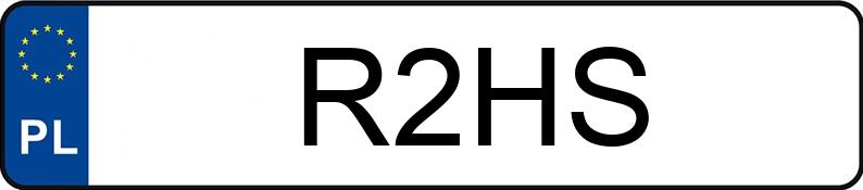 Numer rejestracyjny R2HS posiada BMW 728i Kat. E38 728i Kat. E38