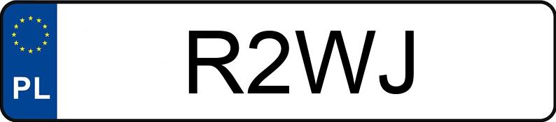 Numer rejestracyjny R2WJ posiada DODGE DURANGO Numer rejestracyjny R2WJ posiada DODGE DURANGO