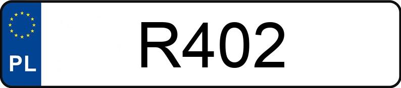 Numer rejestracyjny R402 posiada FORD Focus 1.6 MR`11 E5 Ambiente Start