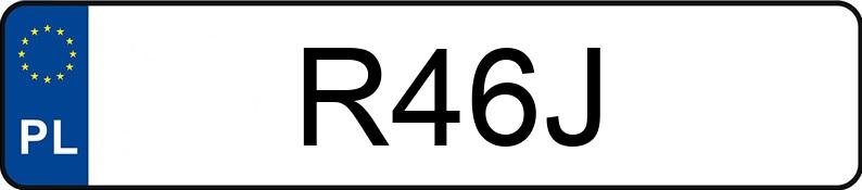 Numer rejestracyjny R46J posiada MITSUBISHI L 200 DID MR`06 E4 2.9t Intense Plus
