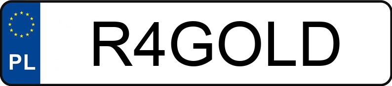 Il numero di registrazione R4GOLD ha SCANIA R410
