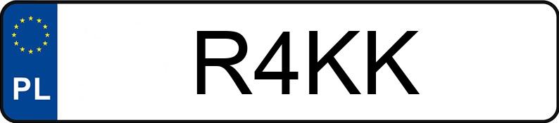 Numer rejestracyjny R4KK posiada RAM 1500 5.7 V8 MR`20 E6 3.5t Quad Laramie Chrome AWD