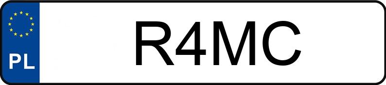 Die Registrierungsnummer R4MC hat DODGE Challenger MR`19 Scat Pack