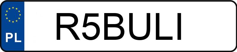 Numer rejestracyjny R5BULI posiada PORSCHE PANAMERA S E-HYBRID