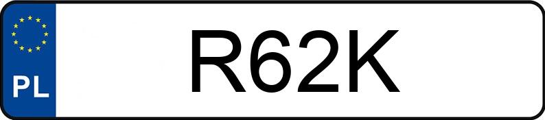 Numer rejestracyjny R62K posiada VOLKSWAGEN TOUAREG Numer rejestracyjny R62K posiada VOLKSWAGEN TOUAREG