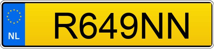Numer rejestracyjny R649NN posiada NISSAN NISSAN MICRA