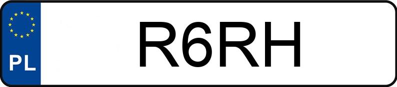 Numer rejestracyjny R6RH posiada HONDA CIVIC Numer rejestracyjny R6RH posiada HONDA CIVIC