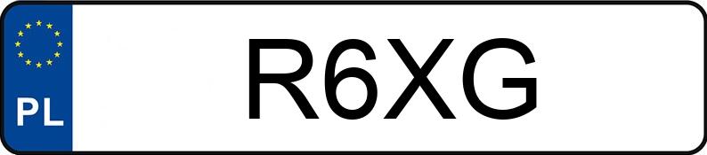 Numer rejestracyjny R6XG posiada BMW M 5 5.0 MR`04 E3 E60 Aut.