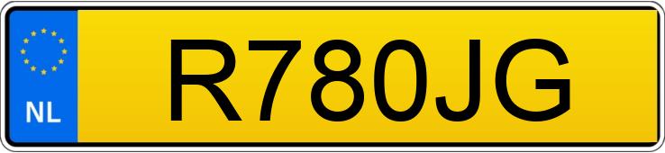 Numer rejestracyjny R780JG posiada TOYOTA TOYOTA YARIS