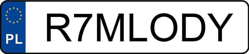 Numer rejestracyjny R7MLODY posiada BMW 520 Diesel DPF MR`10 E5 F10 520 Diesel DPF MR`10 E5 F10
