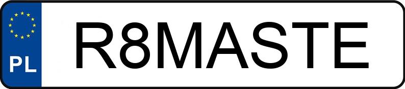 Le numéro d’enregistrement R8MASTE a TOYOTA GR 86 2.4 MR`22 E6 Dynamic