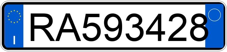 Numer rejestracyjny RA593428 posiada ALFA ROMEO 164